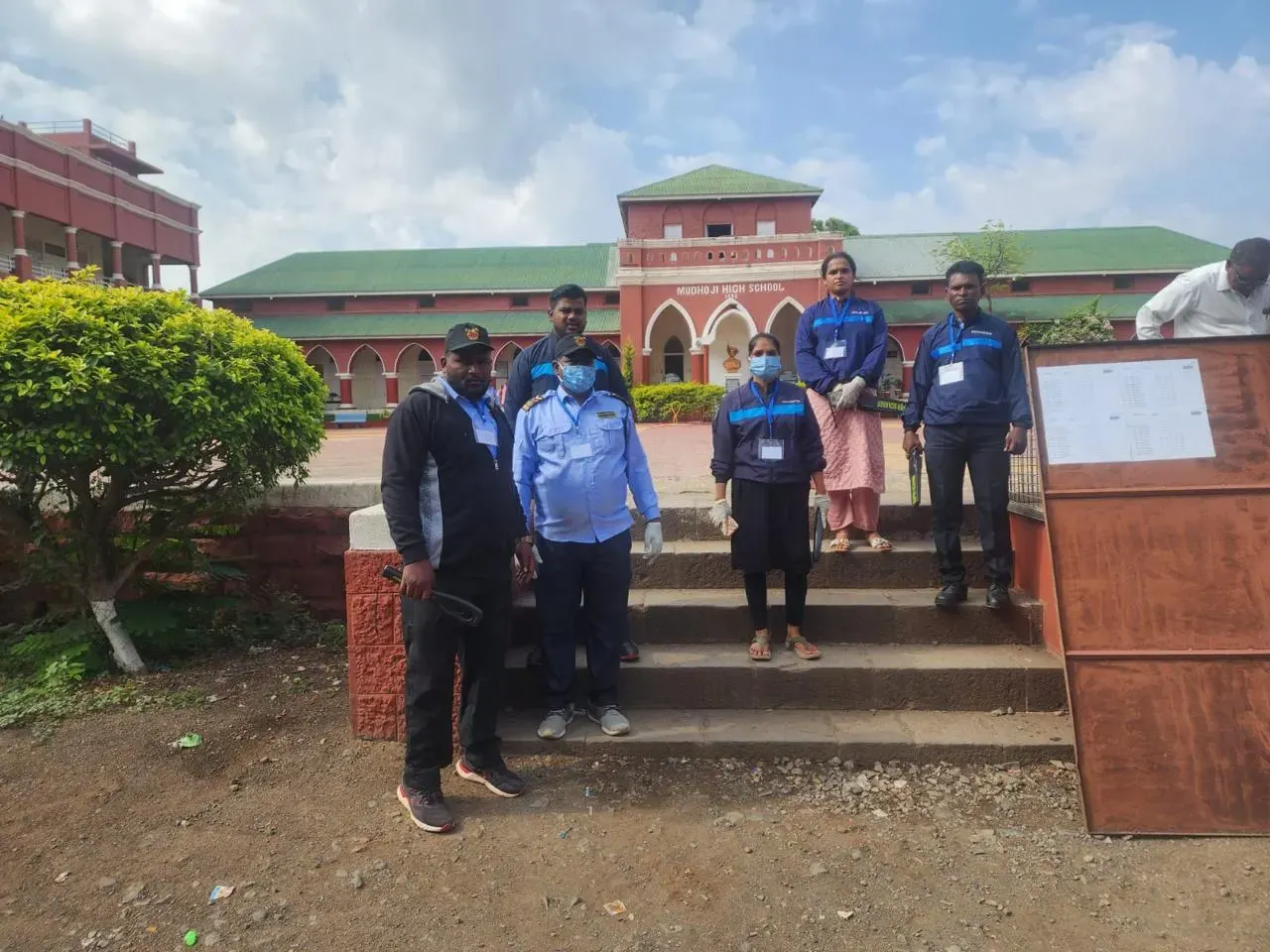 Housekeeping Services — OSS personnel on duty
